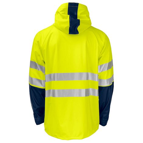  6431 VESTE DE PLUIE HV ETANCHE - EN 343 3/1 -  EN ISO 20471 CLASS