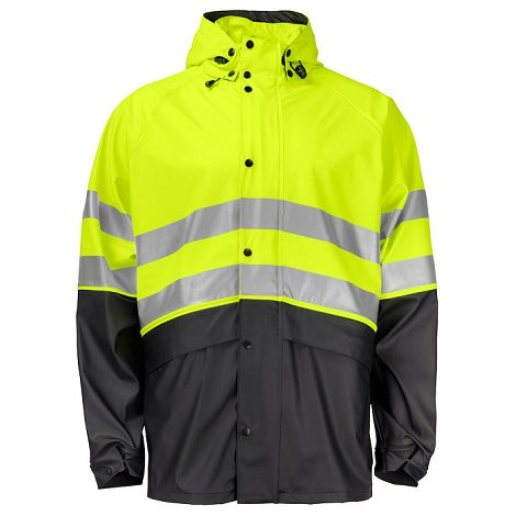  6431 VESTE DE PLUIE HV ETANCHE - EN 343 3/1 -  EN ISO 20471 CLASS