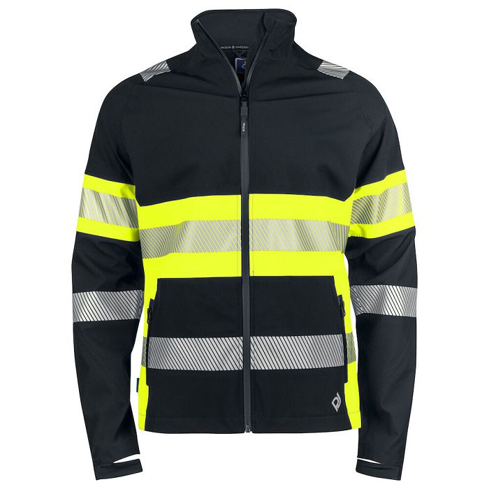  6442 SOFTSHELL IMPERMEABLE HV EN ISO 20471 CLASSE 1