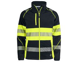 6443 SOFTSHELL DEPERLANTE HV -  EN ISO 20471 CLASSE 1