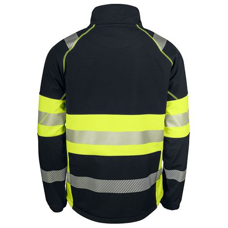  6443 SOFTSHELL DEPERLANTE HV -  EN ISO 20471 CLASSE 1