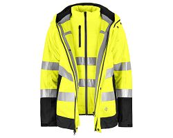 6445 PARKA 3-EN-1 - EN 343 3/2 - HV EN ISO 20471 CLASSE 3/2