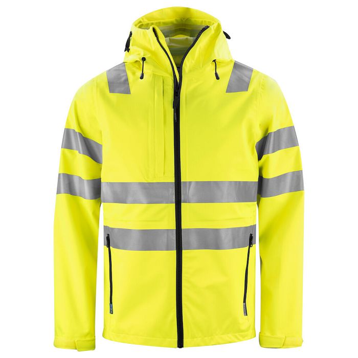  6450 VESTE SOFTSHELL CAPUCHE -  EN 343 3/3/X - HV EN ISO 20471 CL