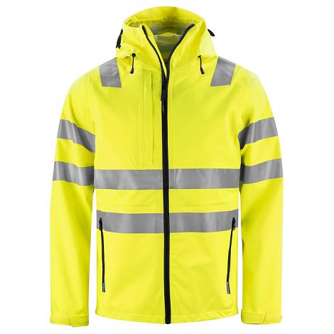  6450 VESTE SOFTSHELL CAPUCHE -  EN 343 3/3/X - HV EN ISO 20471 CL