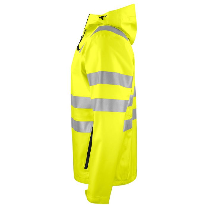  6450 VESTE SOFTSHELL CAPUCHE -  EN 343 3/3/X - HV EN ISO 20471 CL