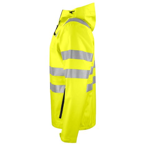  6450 VESTE SOFTSHELL CAPUCHE -  EN 343 3/3/X - HV EN ISO 20471 CL