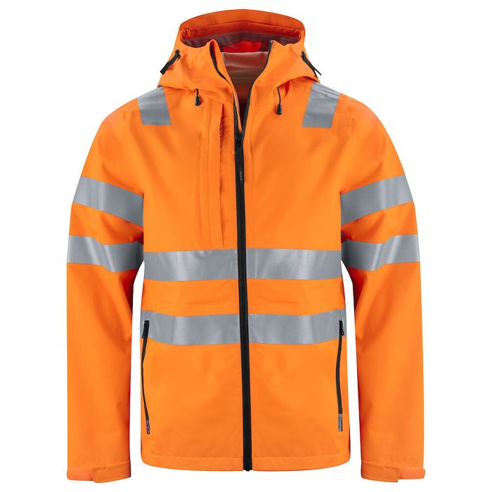  6450 VESTE SOFTSHELL CAPUCHE -  EN 343 3/3/X - HV EN ISO 20471 CL