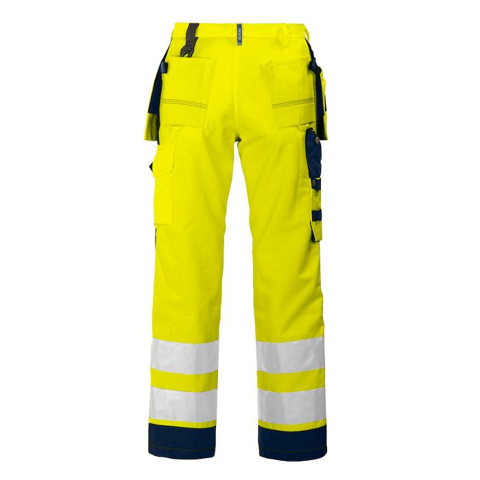  6506 PANTALON POLYCOTON LAVAGE 60°  POCHES FLOTTANTES + CORDURA® 