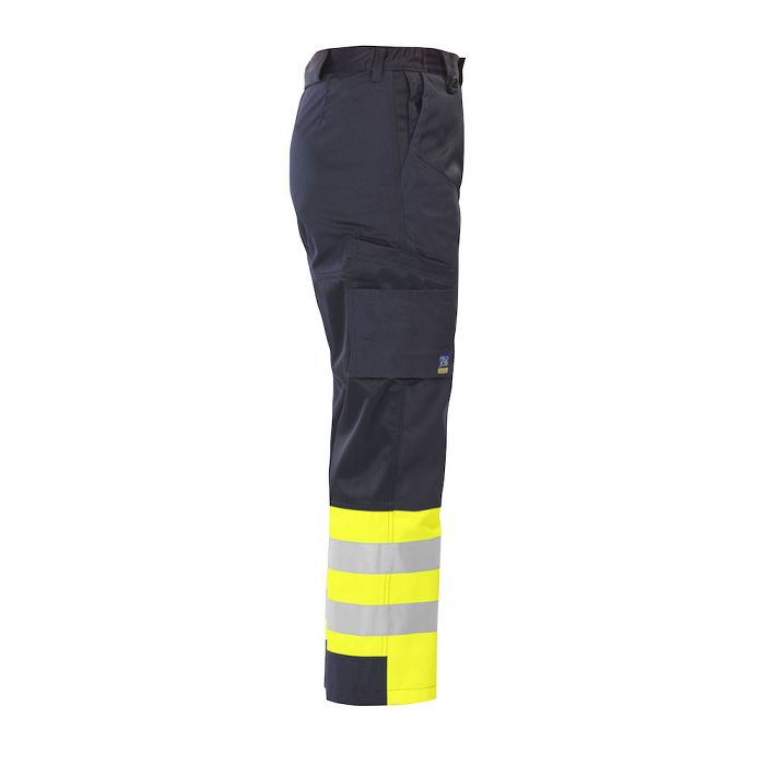  6507 PANTALON STRETCH + CORDURA® LAVAGE 60° - HV EN ISO 20471 CLA