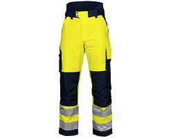 6514 PANTALON POLYCOTON DOUBLÉ CORDURA® - HV EN ISO 20471 CLASSE 