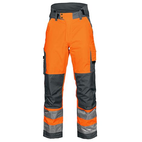  6514 PANTALON POLYCOTON DOUBLÉ CORDURA® - HV EN ISO 20471 CLASSE 