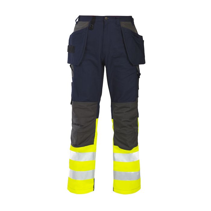  6522 PANTALON COTON LAVAGE 60° - POCHES FLOTTANTES + CORDURA® - E