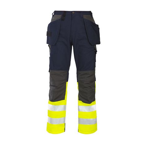  6522 PANTALON COTON LAVAGE 60° - POCHES FLOTTANTES + CORDURA® - E