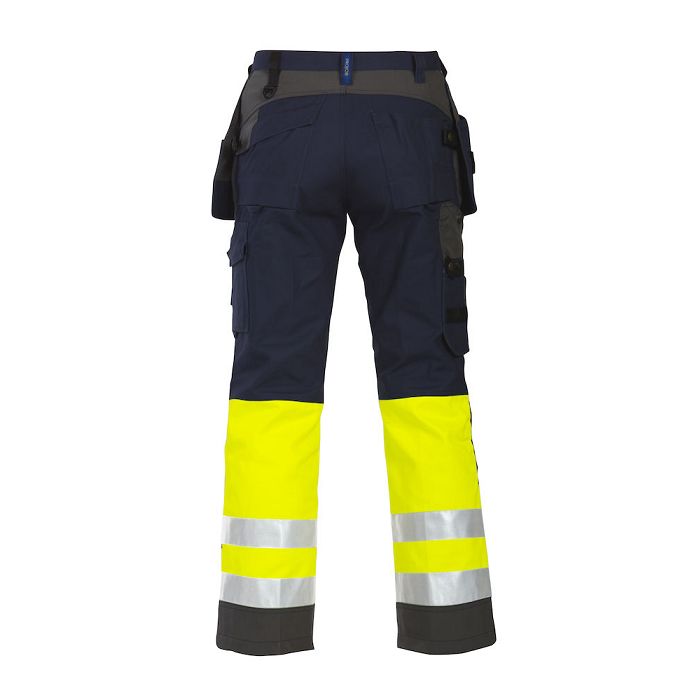  6522 PANTALON COTON LAVAGE 60° - POCHES FLOTTANTES + CORDURA® - E