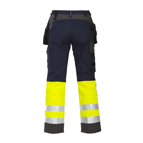  6522 PANTALON COTON LAVAGE 60° - POCHES FLOTTANTES + CORDURA® - E