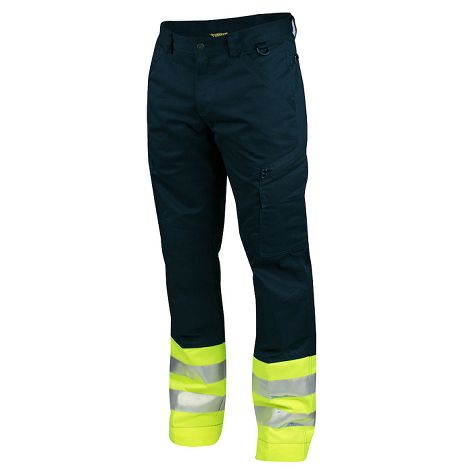  6523 PANTALON POLYCOTON - LAVAGE 60° - HV EN ISO 20471 CLASSE 1