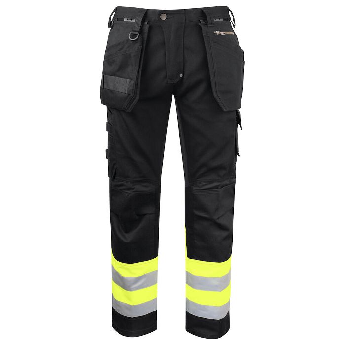  6524 PANTALON - STRETCH + KEVLAR® + CORDURA® - BANDES REFLECHISSA