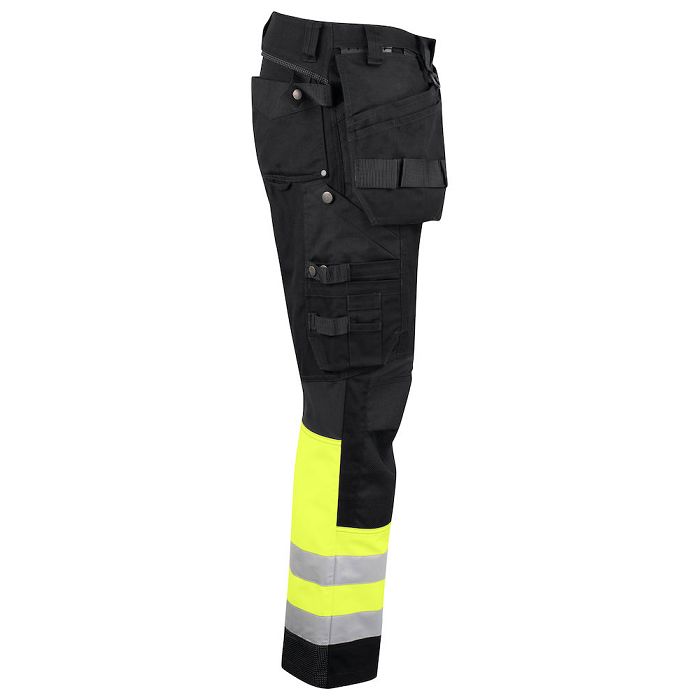  6524 PANTALON - STRETCH + KEVLAR® + CORDURA® - BANDES REFLECHISSA