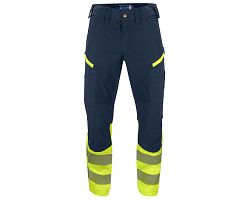 6528 PANTALON POLYCOTON + STRETCH - HV EN ISO 20471 CLASS 1