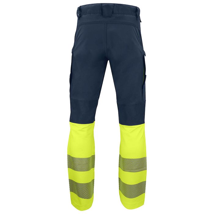  6528 PANTALON POLYCOTON + STRETCH - HV EN ISO 20471 CLASS 1