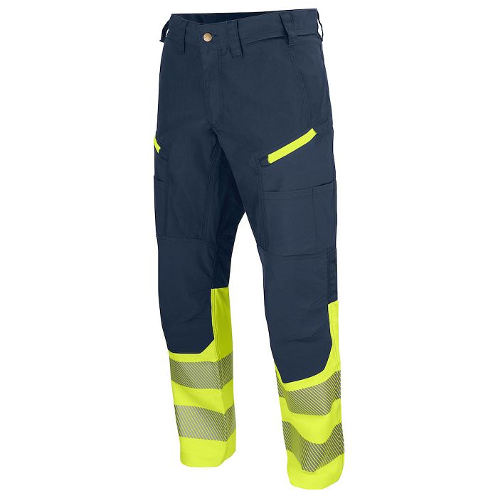  6528 PANTALON POLYCOTON + STRETCH - HV EN ISO 20471 CLASS 1