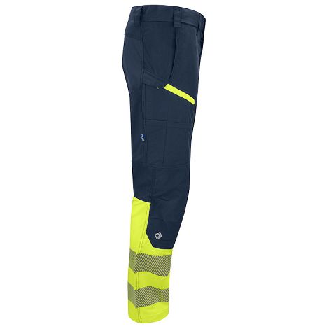  6528 PANTALON POLYCOTON + STRETCH - HV EN ISO 20471 CLASS 1