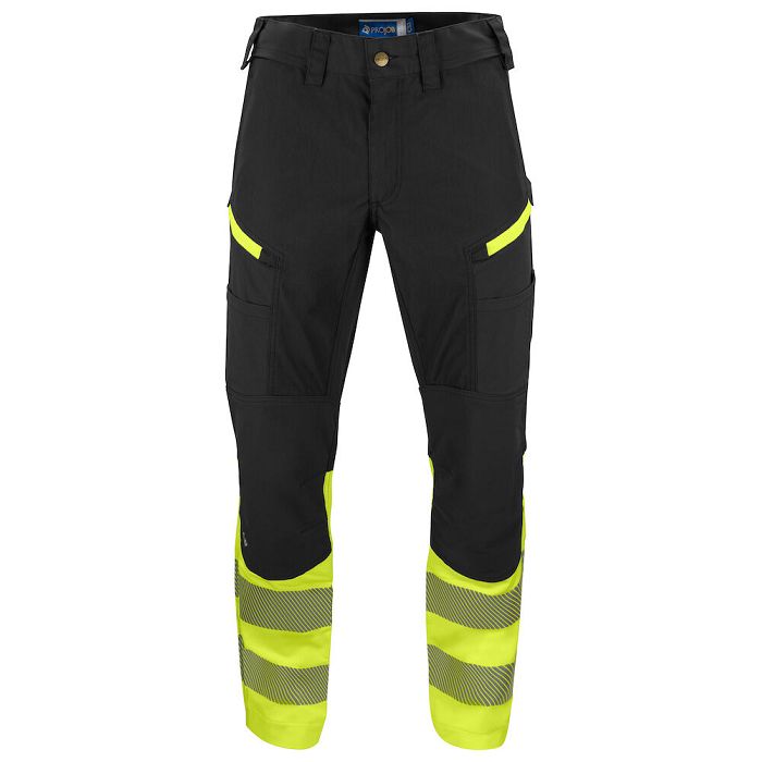  6528 PANTALON POLYCOTON + STRETCH - HV EN ISO 20471 CLASS 1