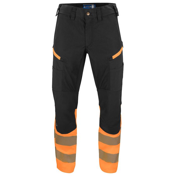  6528 PANTALON POLYCOTON + STRETCH - HV EN ISO 20471 CLASS 1