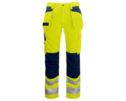 6531 PANTALON PRIO POLYCOTON - POCHES FLOTTANTES - HV EN ISO 2047