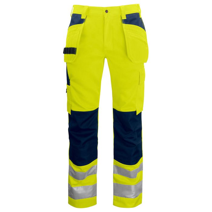  6531 PANTALON PRIO POLYCOTON - POCHES FLOTTANTES - HV EN ISO 2047