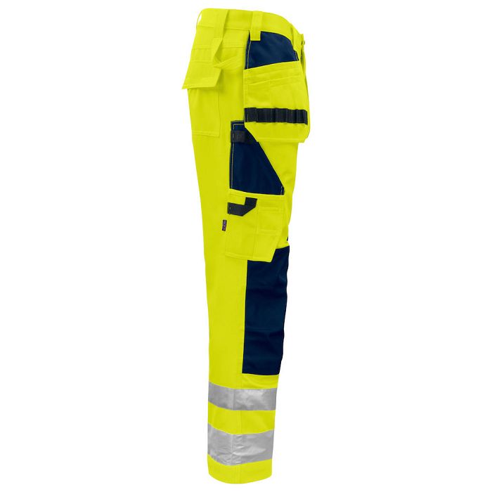  6531 PANTALON PRIO POLYCOTON - POCHES FLOTTANTES - HV EN ISO 2047