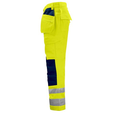  6531 PANTALON PRIO POLYCOTON - POCHES FLOTTANTES - HV EN ISO 2047