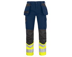 6534 PANTALON PRIO POLYCOTON  POCHES FLOTTANTES - HV EN ISO 20471