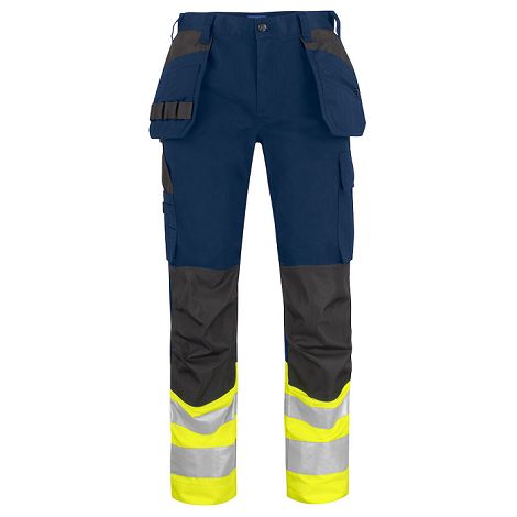  6534 PANTALON PRIO POLYCOTON  POCHES FLOTTANTES - HV EN ISO 20471