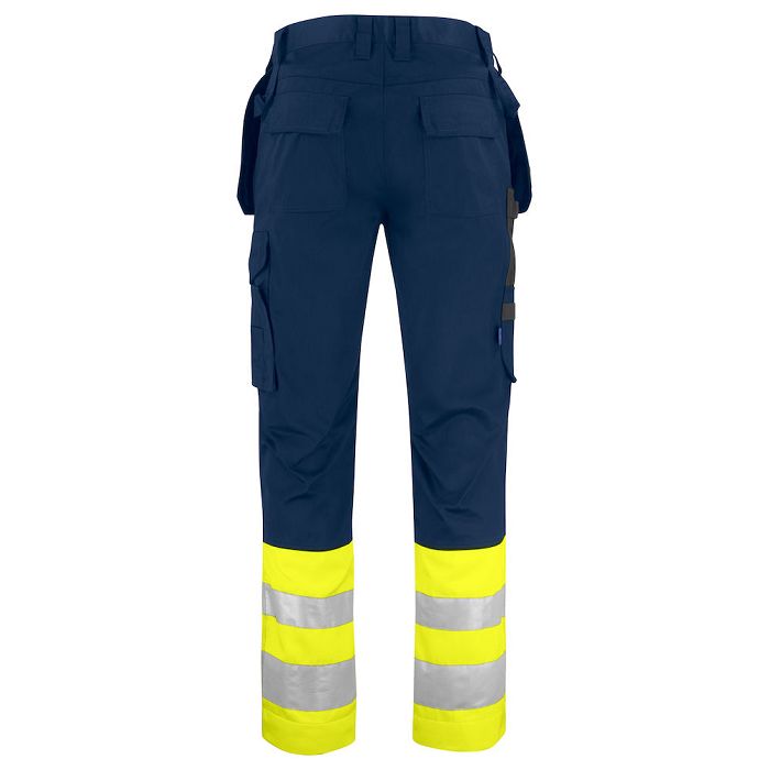  6534 PANTALON PRIO POLYCOTON  POCHES FLOTTANTES - HV EN ISO 20471