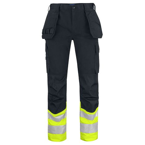  6534 PANTALON PRIO POLYCOTON  POCHES FLOTTANTES - HV EN ISO 20471