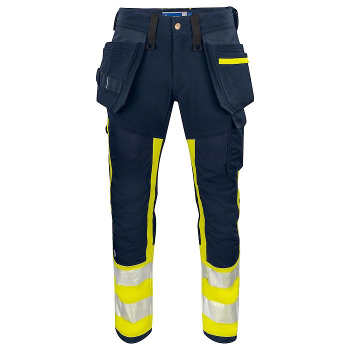  6540 PANTALON DE TRAVAIL  STRETCH + CORDURA EN ISO 20471 CLASSE 1