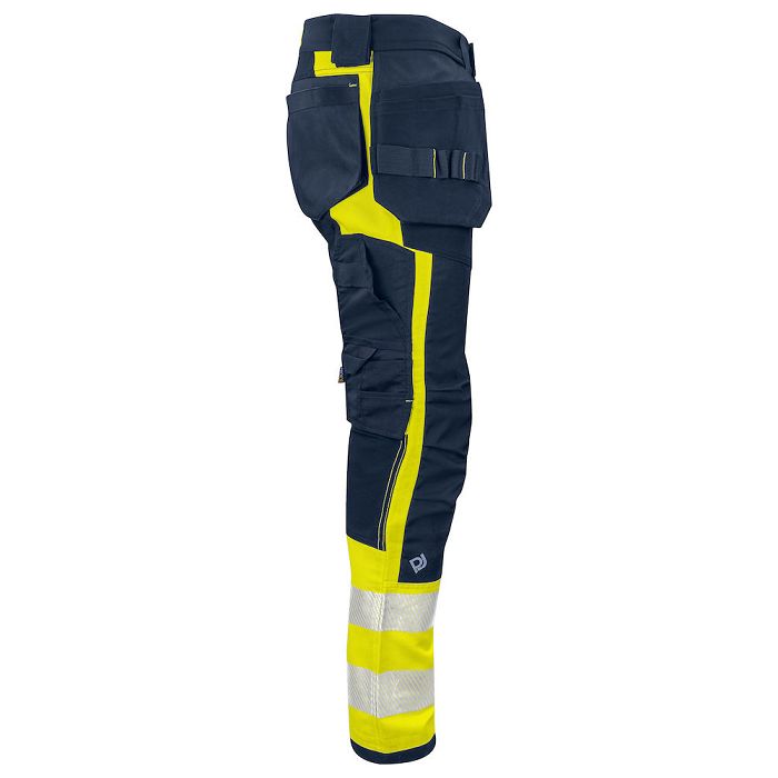  6540 PANTALON DE TRAVAIL  STRETCH + CORDURA EN ISO 20471 CLASSE 1