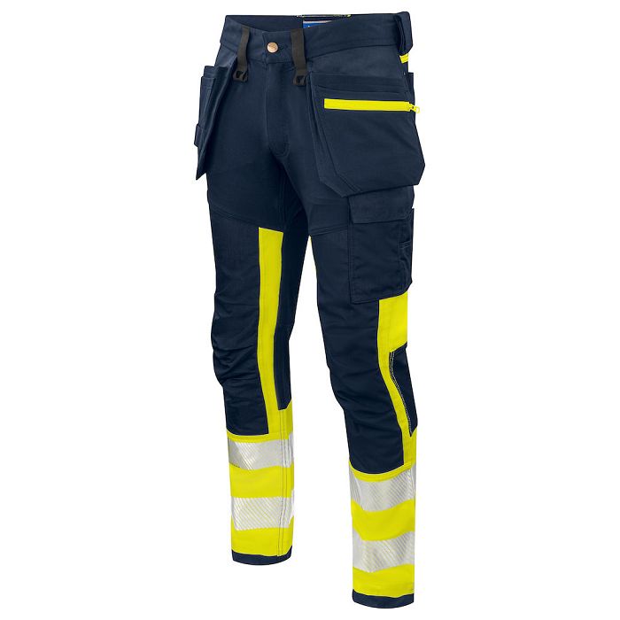  6540 PANTALON DE TRAVAIL  STRETCH + CORDURA EN ISO 20471 CLASSE 1