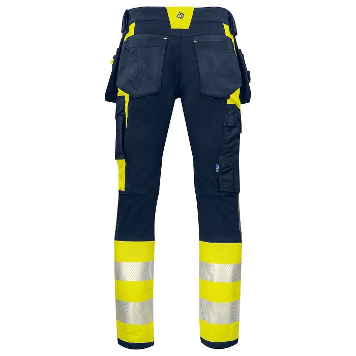  6540 PANTALON DE TRAVAIL  STRETCH + CORDURA EN ISO 20471 CLASSE 1