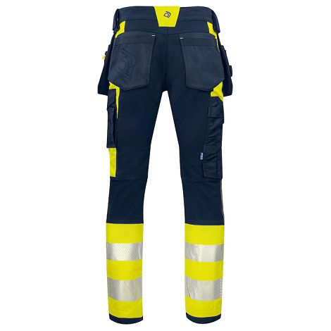  6540 PANTALON DE TRAVAIL  STRETCH + CORDURA EN ISO 20471 CLASSE 1