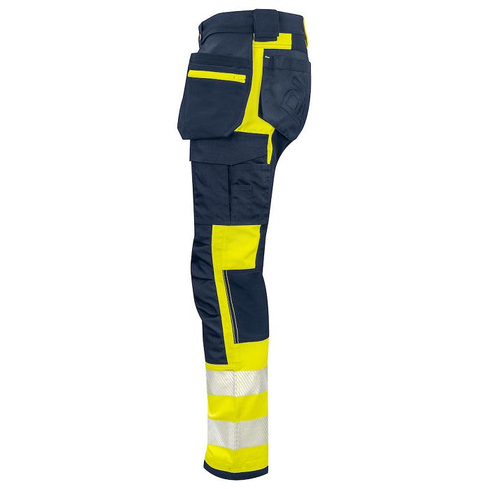  6540 PANTALON DE TRAVAIL  STRETCH + CORDURA EN ISO 20471 CLASSE 1