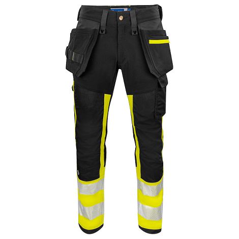  6540 PANTALON DE TRAVAIL  STRETCH + CORDURA EN ISO 20471 CLASSE 1