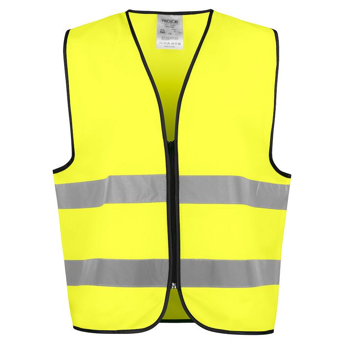  6709 GILET PRIO ZIPPE - HV EN ISO 20471 CLASSE 2