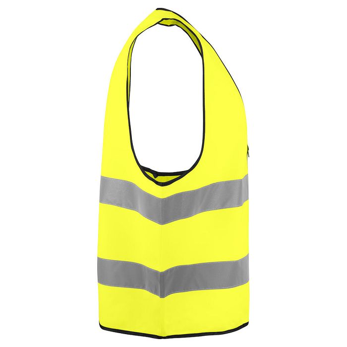  6709 GILET PRIO ZIPPE - HV EN ISO 20471 CLASSE 2