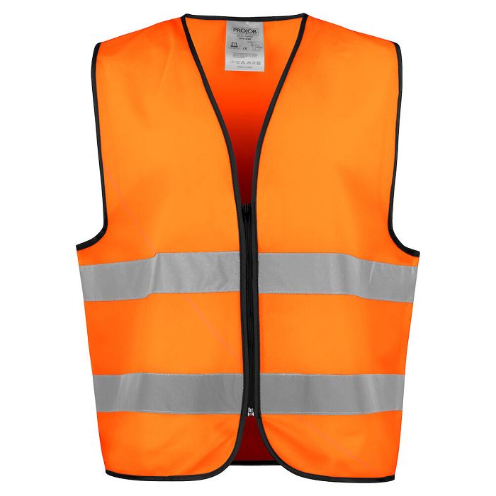  6709 GILET PRIO ZIPPE - HV EN ISO 20471 CLASSE 2