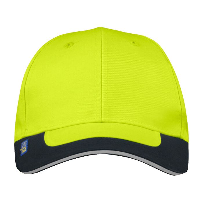  9013 CASQUETTE DE SECURITE FLUO