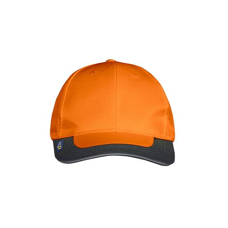  9013 CASQUETTE DE SECURITE FLUO