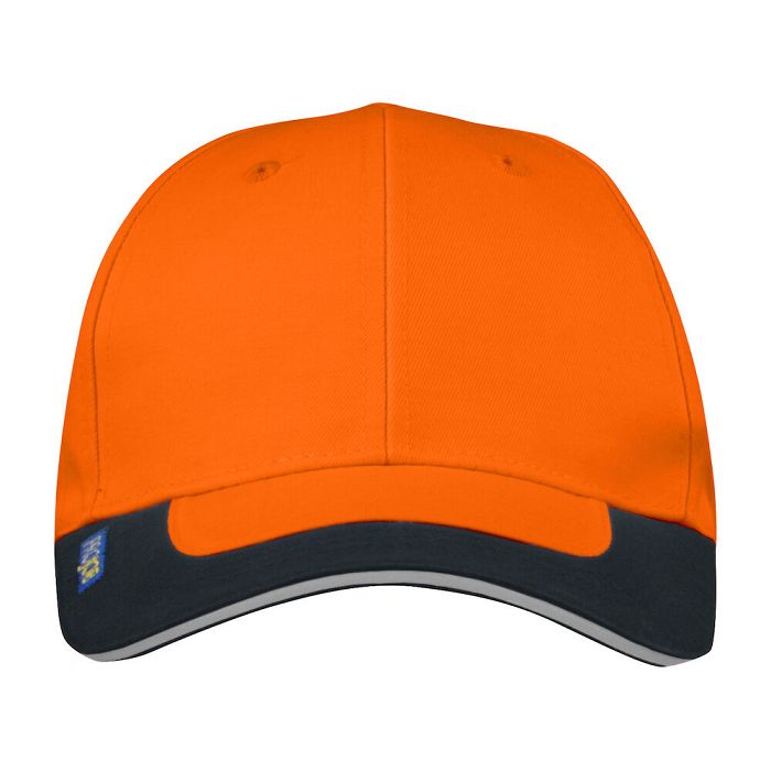  9013 CASQUETTE DE SECURITE FLUO