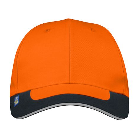  9013 CASQUETTE DE SECURITE FLUO